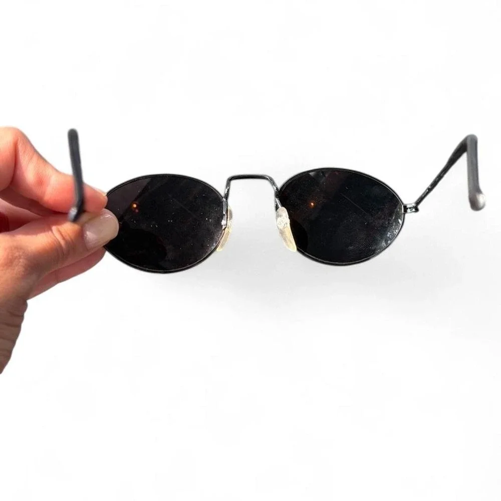 Vintage 90s Saddle Bridge Oval Sunglasses